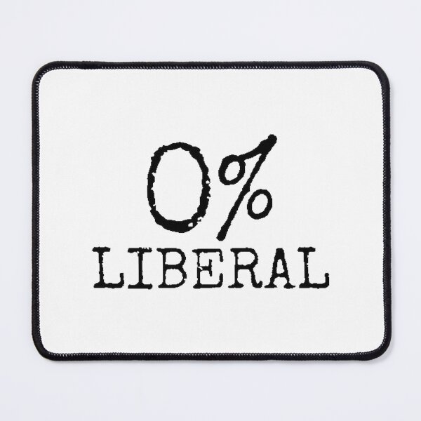 Item preview, Liberal Zero Percent Funny Anti Liberal Political Humor Design designed and sold by TroLerNeT.