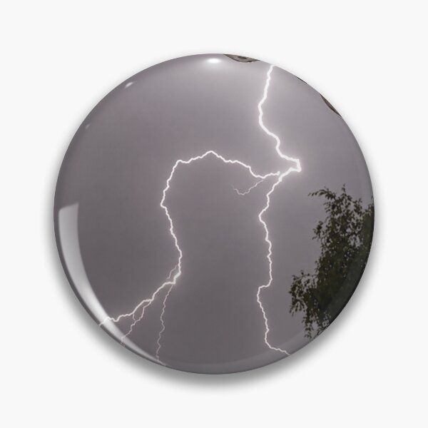 Item preview, Electric Serenade.  Lightning Strike Past Garden Lights designed and sold by Astute-Artio-Photography.
