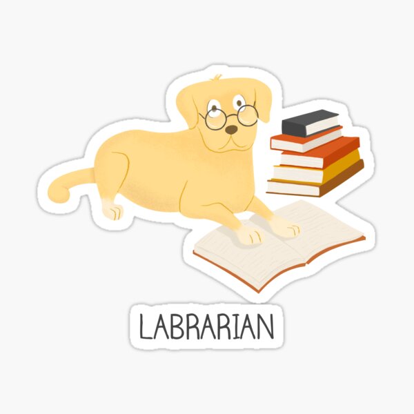 The Labrarian Sticker