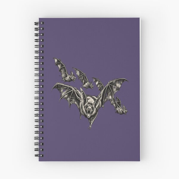 Item preview, Realistic Bat Formation Art for Goth Bat Lovers designed and sold by POD DYNASTY | Original Print On Demand T-Shirt Graphics.