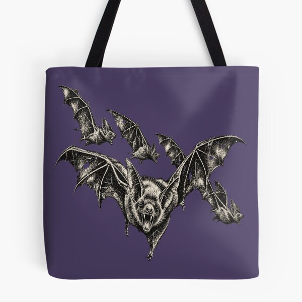 Item preview, Realistic Bat Formation Art for Goth Bat Lovers designed and sold by POD DYNASTY | Original Print On Demand T-Shirt Graphics.