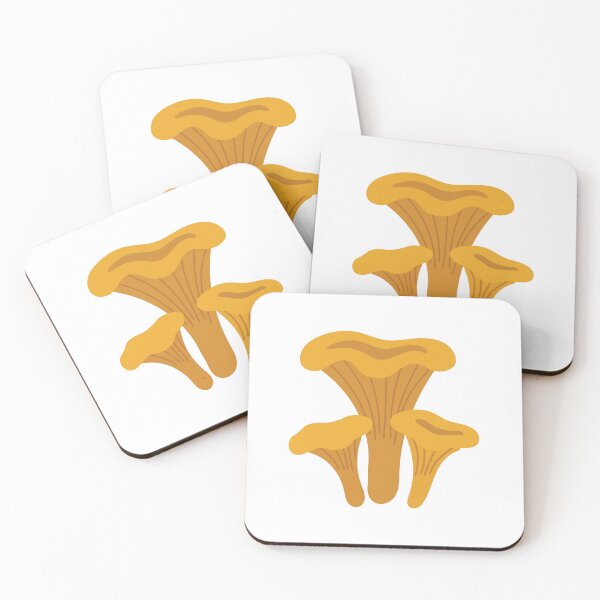 Aperçu de l'œuvre Illustration de girolles jaunes créée et vendue par BetweenForms.