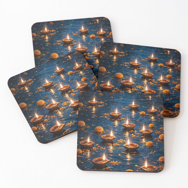 Item preview, Diwali Diya Oil Lamps | Festival of Lights Wall Art designed and sold by Mr7Williams.