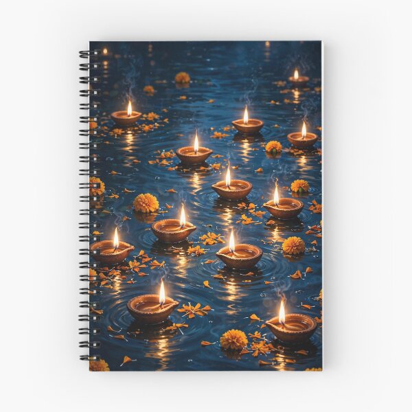 Item preview, Diwali Diya Oil Lamps | Festival of Lights Wall Art designed and sold by Mr7Williams.