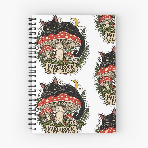 Item preview, Mushroom cat club  designed and sold by ArtaxLives.