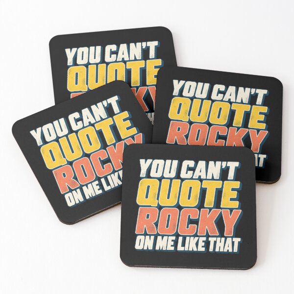 Item preview, You Can't Quote Rocky On Me Like That - The Fall Guy designed and sold by hesjustken.