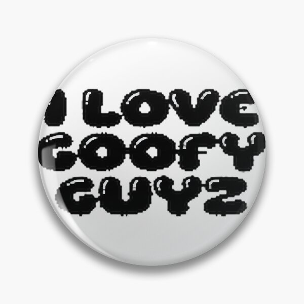 Item preview, I Love Goofy Guys Fun and Playful Design for Everyone Who Loves Humor and Lightheartedness designed and sold by Stealth  Shiba.
