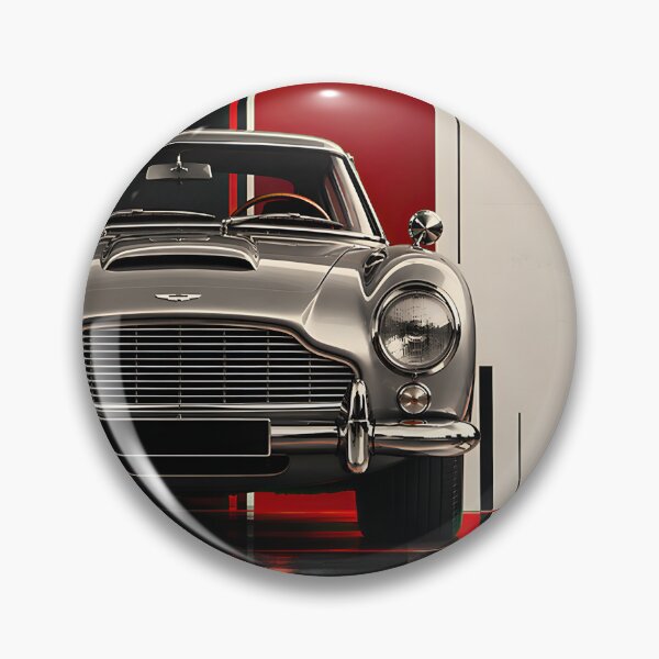 Artikelvorschau, Aston Martin DB Klassische britische Eleganz Oldtimer-Illustration entworfen und verkauft von Cường Vũ Mạnh.