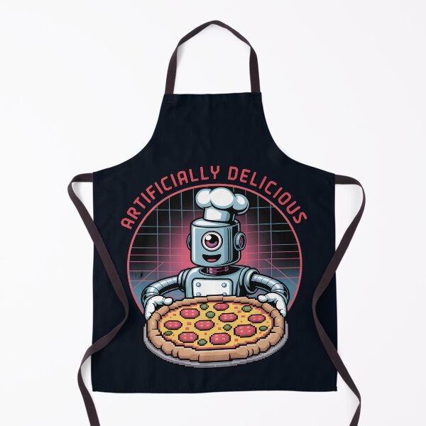 Item preview, Artificially Delicious – Funny AI Food Robot Humor designed and sold by Jollys-ArtShop.