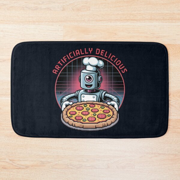 Item preview, Artificially Delicious – Funny AI Food Robot Humor designed and sold by Jollys-ArtShop.