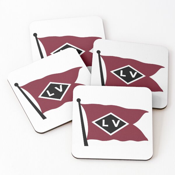 Item preview, Lehigh Valley Flag Logo designed and sold by Trains-and-Rail.