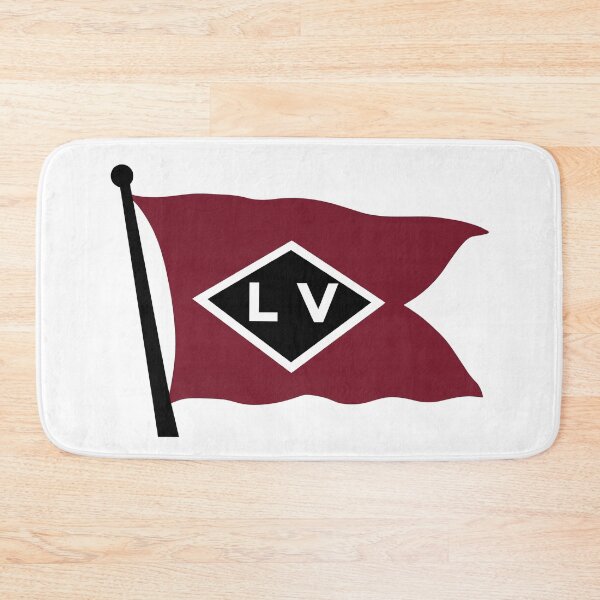 Item preview, Lehigh Valley Flag Logo designed and sold by Trains-and-Rail.