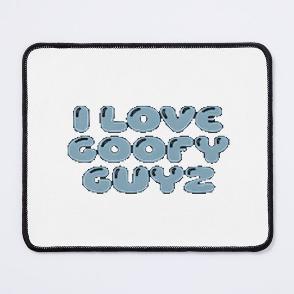 Item preview, I Love Goofy Guyz Blue Gray Funny Casual Design designed and sold by Stealth  Shiba.