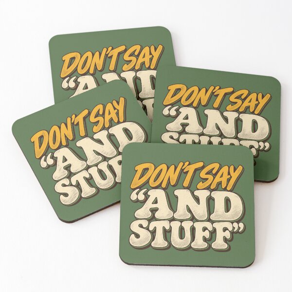 Item preview, Don't Say "And Stuff" - The Nice Guys designed and sold by hesjustken.
