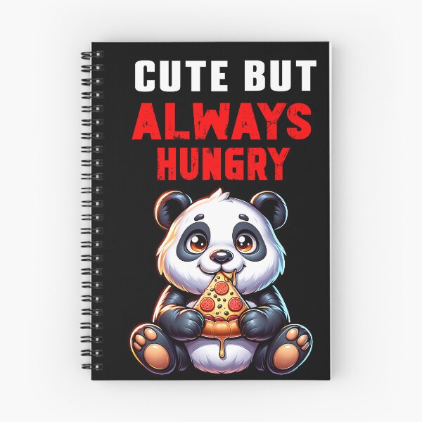 Item preview, Panda eating pizza designed and sold by ViksensAttempt.