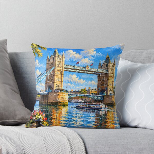 Item preview, Tower Bridge in Bloom – London on the Thames designed and sold by OzyWear.