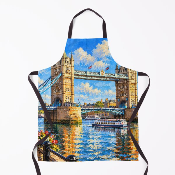 Artikelvorschau, Tower Bridge in voller Blüte – London an der Themse entworfen und verkauft von OzyWear.