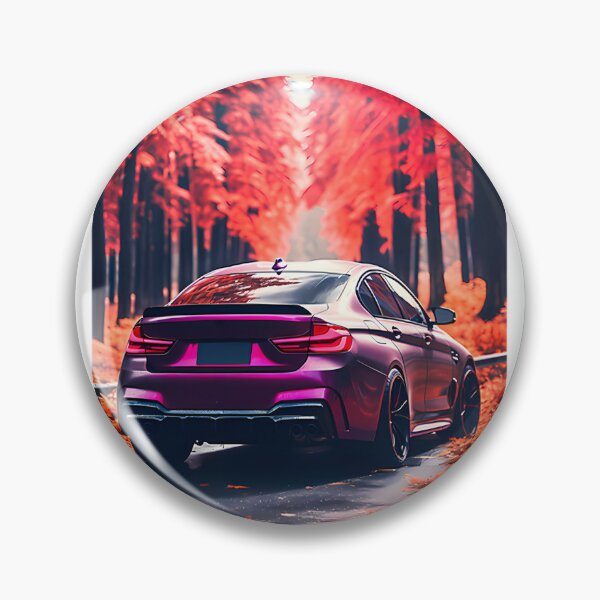 Item preview, Sports Sedan Driving Through Autumn Leaves Scenic Fall Road Trip designed and sold by Zyla Graphic.