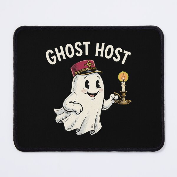 Item preview, Ghost Host - Vintage Theme Park Retro Halloween designed and sold by AOG-DESIGNS.
