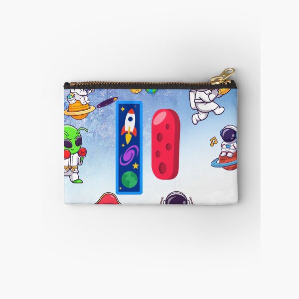 Item preview, Letter I Space Monogram — Cute Astronaut Alien Initial Art designed and sold by BoldcreationsM.