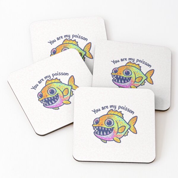 Aperçu de l'œuvre Mon Poisson Monstre - Édition Texturée créée et vendue par PurrfectWhisper.