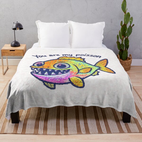 Artikelvorschau, Mein Monsterfisch – Textured Edition entworfen und verkauft von PurrfectWhisper.