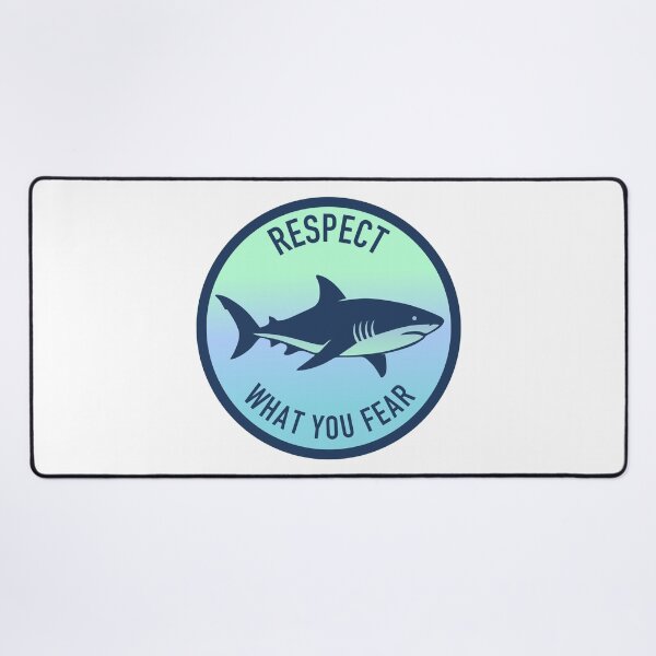 Item preview, Respect What You Fear – Shark T-Shirt for Women, Environmental Protection & Ocean Lovers designed and sold by Saltycurrent1.