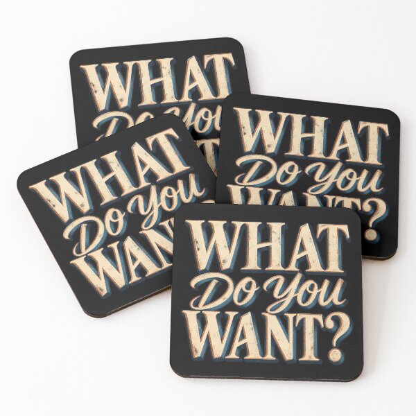Item preview, What Do You Want? - The Notebook designed and sold by hesjustken.