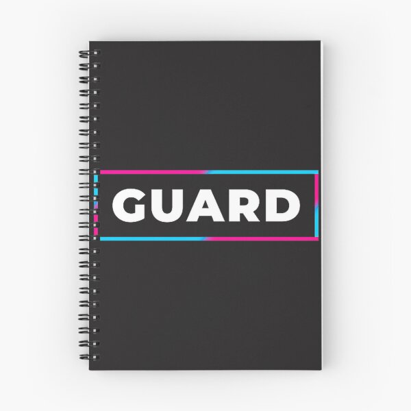 Item preview, Retro Gradient Frame with Guard Silhouette Design designed and sold by faxyhaxy1337.