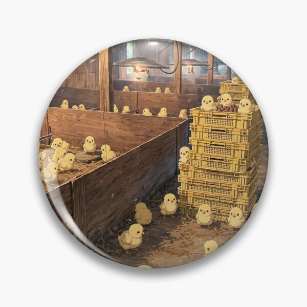 Item preview, Baby Chicks in a Cozy Barn designed and sold by RithPix.
