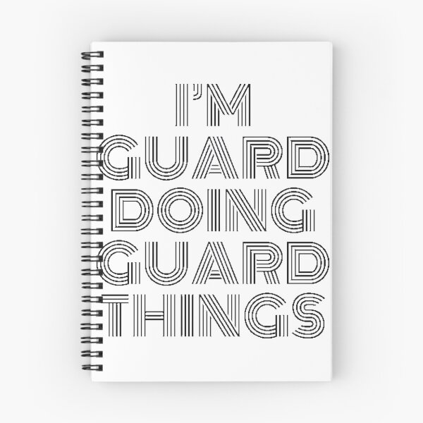 Item preview, I'm a Guard Doing Guard Things Vintage Style Quote Design designed and sold by faxyhaxy1337.