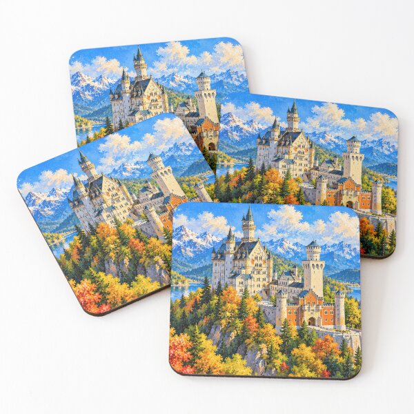 Item preview, Neuschwanstein Castle – Fairytale in the Bavarian Alps designed and sold by OzyWear.