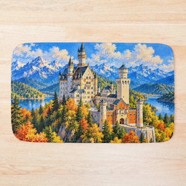 Item preview, Neuschwanstein Castle – Fairytale in the Bavarian Alps designed and sold by OzyWear.