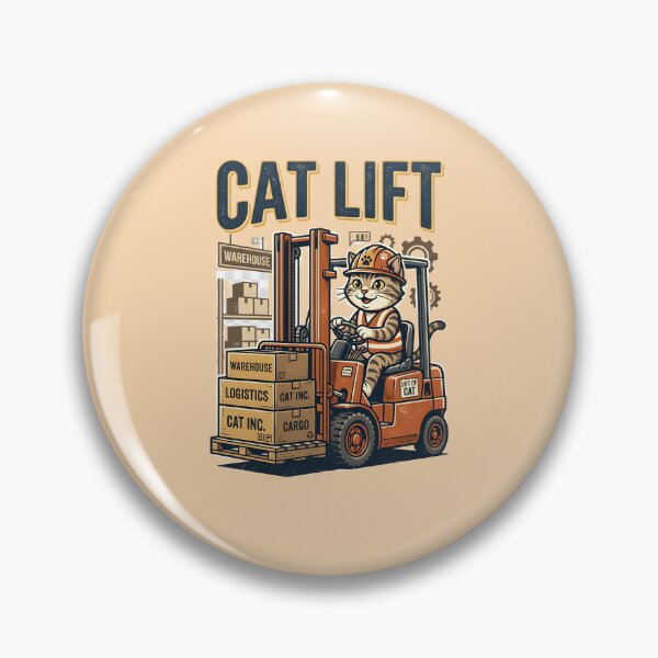 Artikelvorschau, Cat lift - Forklift operator entworfen und verkauft von ParadoxParadox.