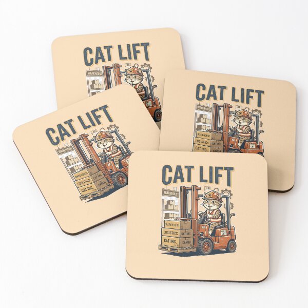 Item preview, Cat lift - Forklift operator designed and sold by ParadoxParadox.