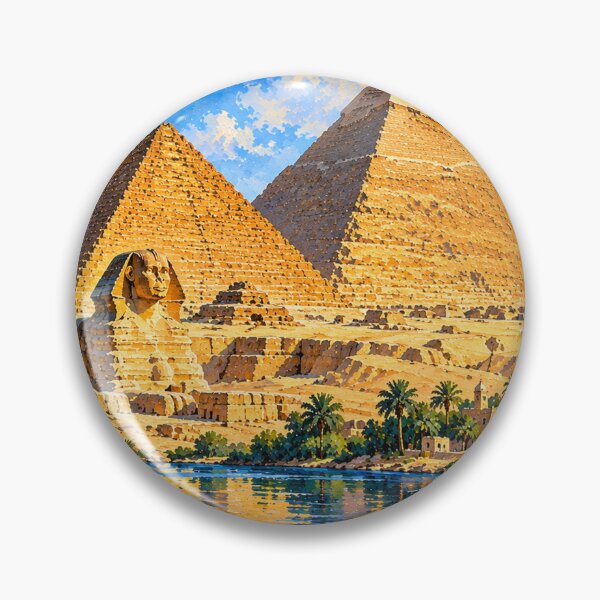 Artikelvorschau, Zeitloses Ägypten – Pyramiden von Gizeh und der Nil entworfen und verkauft von OzyWear.