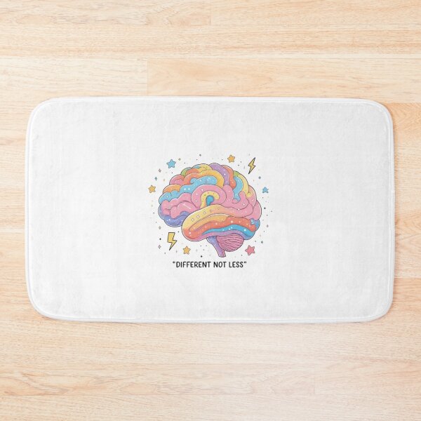 Item preview, ADHD Pride Brain Rainbow Neurodivergent Awareness Gift designed and sold by Wael94.