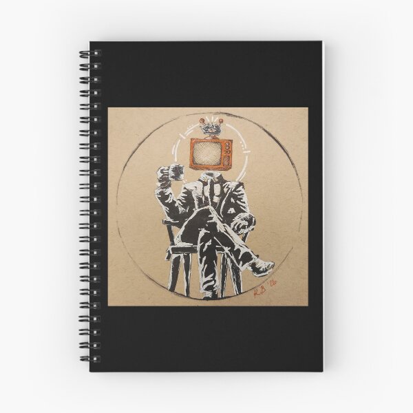 Item preview, TV Head - Lunch Break Doodles designed and sold by Better-Days-PG.