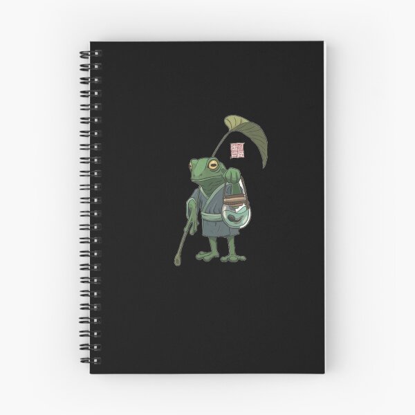 Item preview, Japanese Ukiyo-e Frog Father and Tadpole Son - A Frog and His Son designed and sold by mulliere.