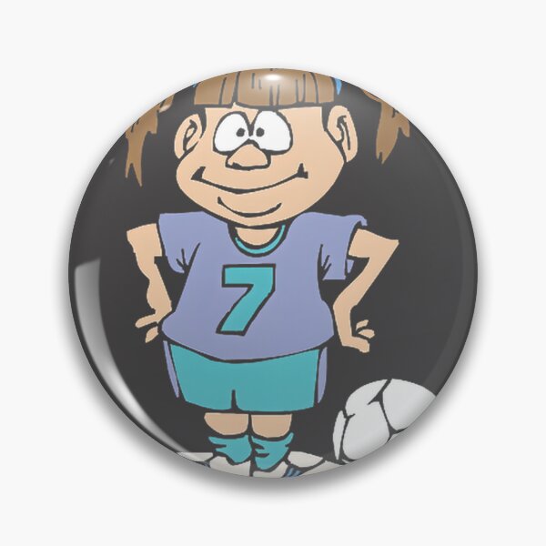 Item preview, Girl's Soccer Player Action Design for Sports Enthusiasts designed and sold by JoeyQueso.
