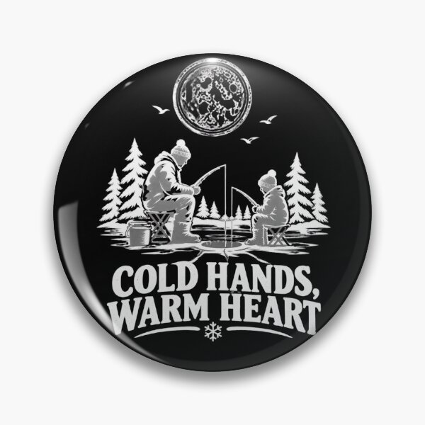 Item preview, Winter Fishing, Me And My Son, Ice Fishing Gift for Anglers designed and sold by MalwasBasket.