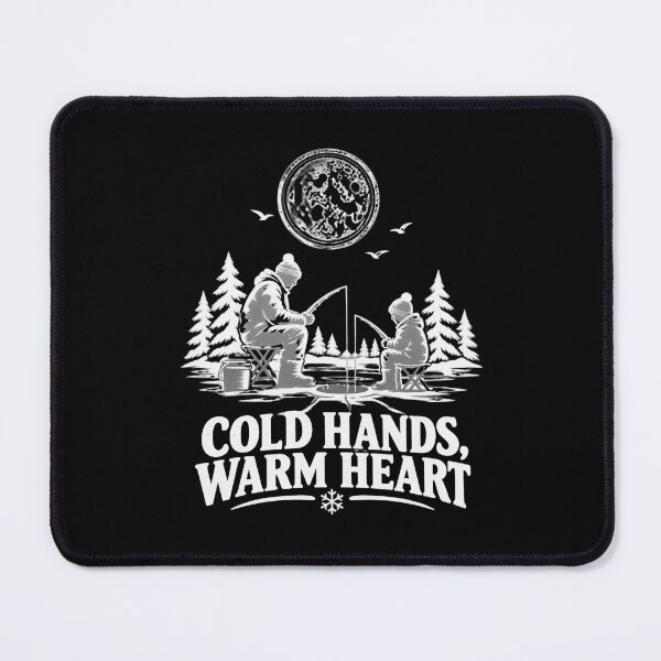 Item preview, Winter Fishing, Me And My Son, Ice Fishing Gift for Anglers designed and sold by MalwasBasket.