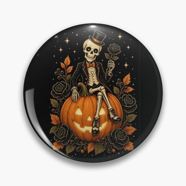 Item preview, Dapper Bones - Vintage Retro Halloween Gifts idea designed and sold by BernsteinDGT.