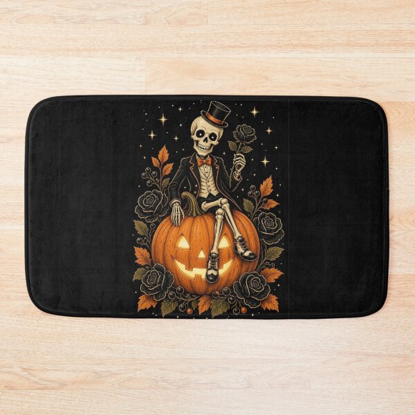 Aperçu de l'œuvre Dapper Bones - Idée de cadeaux d'Halloween vintage rétro créée et vendue par BernsteinDGT.