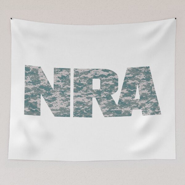 Item preview, NRA Logo - American Camo designed and sold by DGMaxShop.