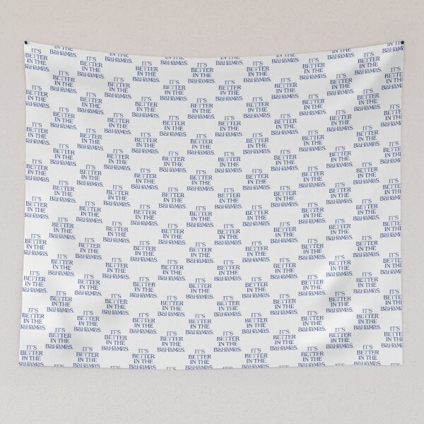 Item preview, It's Better in the Bahamas Tropical Island Vacation Design designed and sold by Lahcen333.