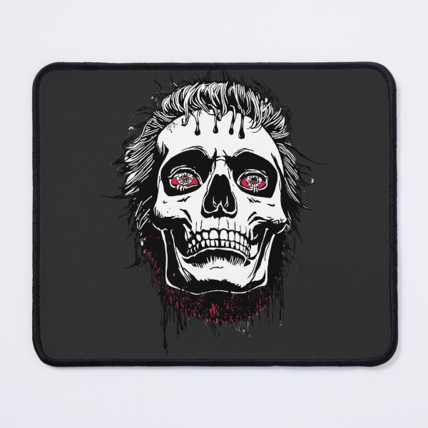 Item preview, Zombie Skull Drip Graphic Ink Art designed and sold by ERODED SELF.