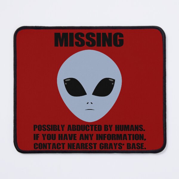 Item preview, Missing Gray Alien designed and sold by SuzanaTArt.
