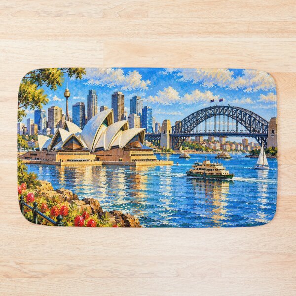 Item preview, Sydney Harbour – Icons of Australia designed and sold by OzyWear.