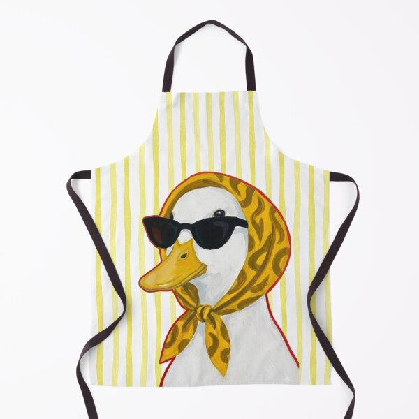 Item preview, Chic Duck with Sunglasses and Headscarf Painting designed and sold by Mindoraa.